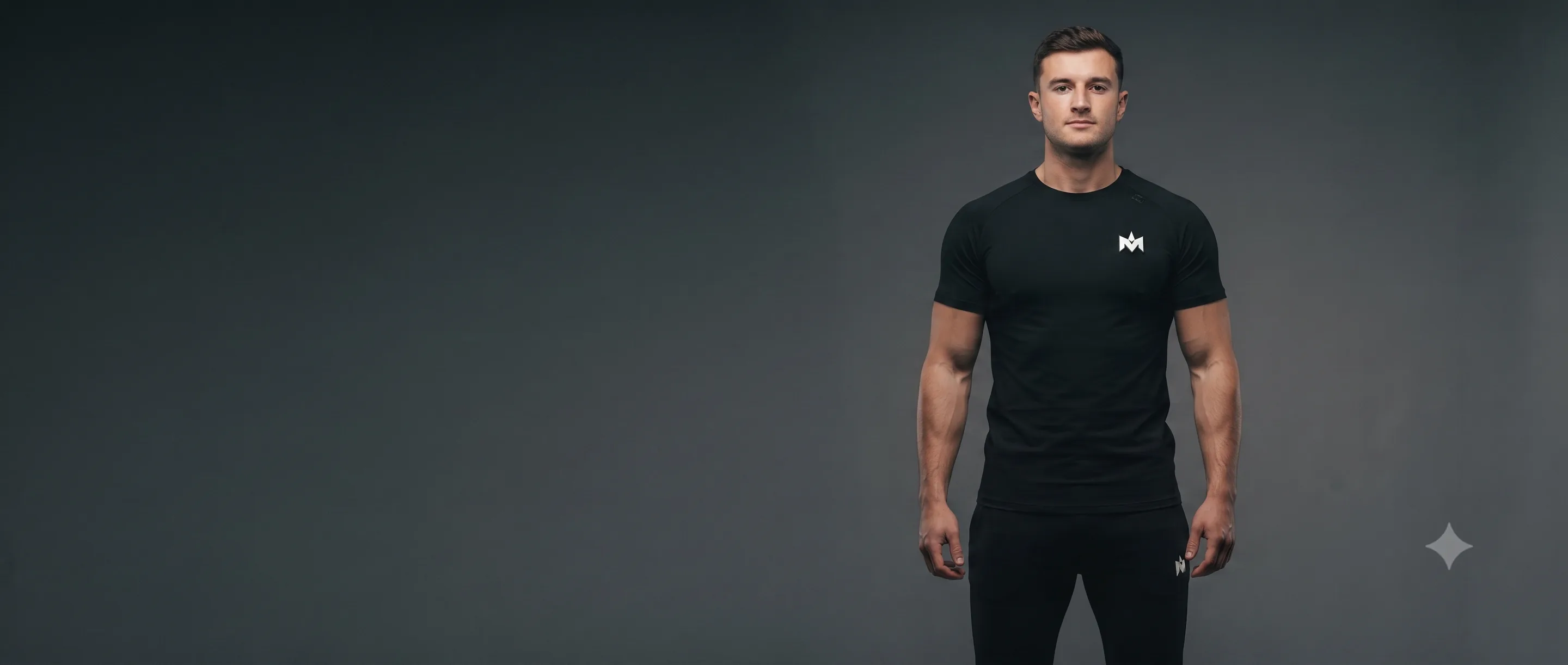 Athlete in motion showing performance fit